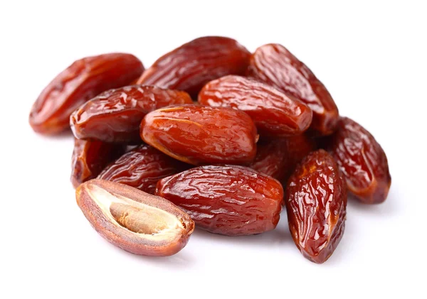 Dried dates in closeup — Stock Photo, Image