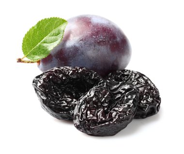 Plums with prunes clipart