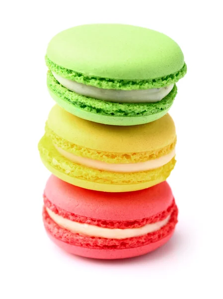 Içinde closeup macaroons — Stok fotoğraf