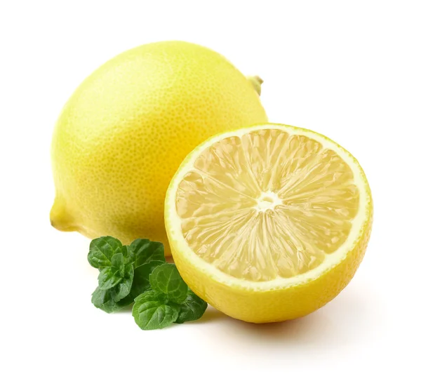 Лимон с мятой — стоковое фото
