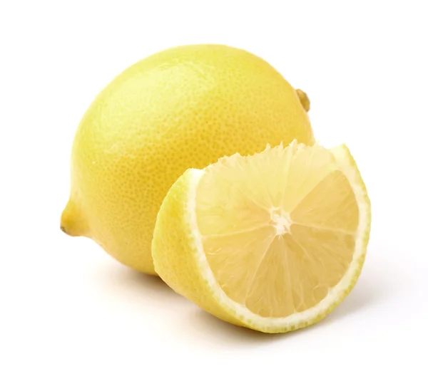 Fresh lemon in closeup — Stock Photo, Image