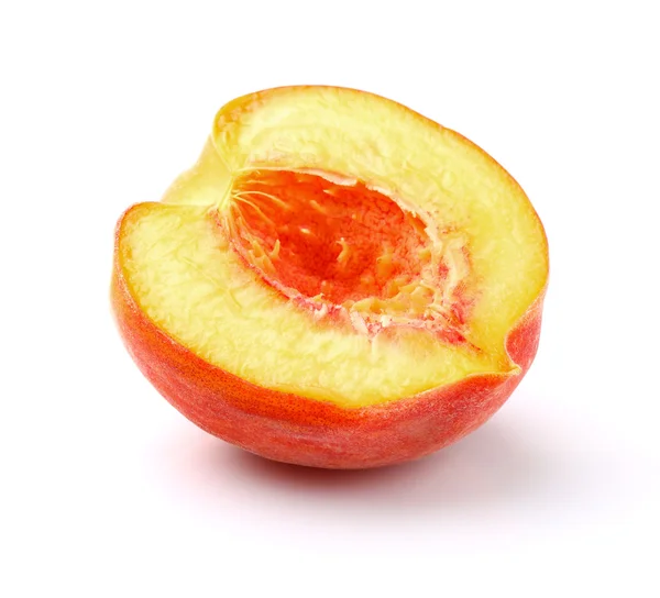 Slice of peach — Stock Photo, Image