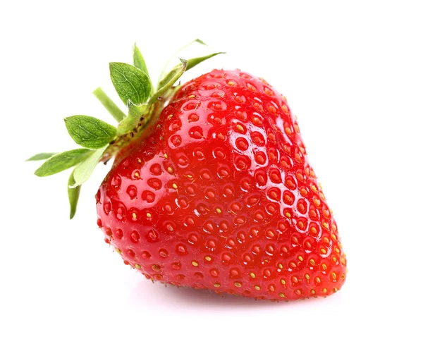 One ripe strawberry — Stock Photo, Image
