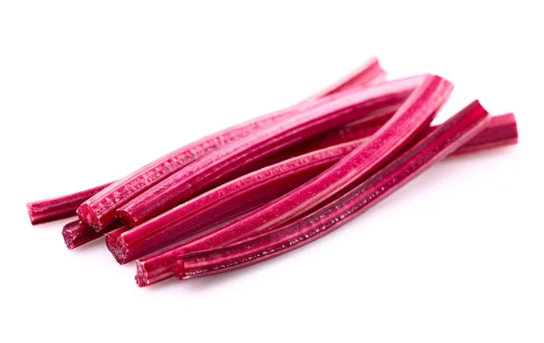 Rhubarb in closeup — Stock Photo, Image