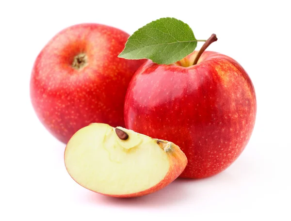 Süße Äpfel in Großaufnahme — Stockfoto