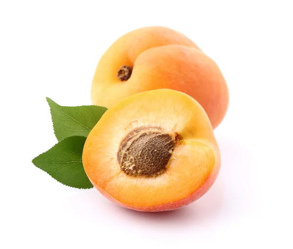 Aprikosen in Nahaufnahme — Stockfoto