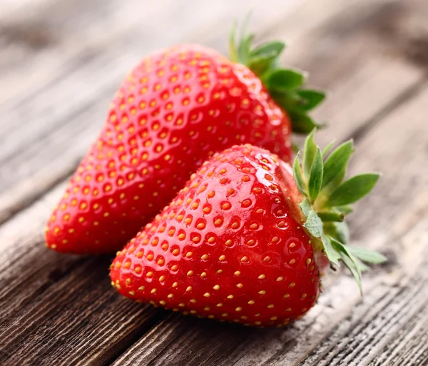 Strawberry in closeup — Stock Photo, Image