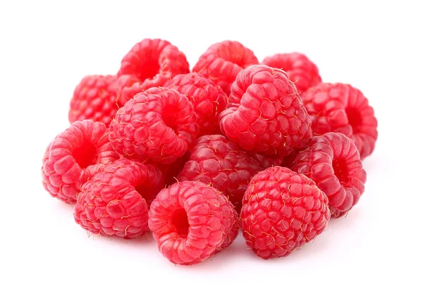 Haufen Himbeeren — Stockfoto