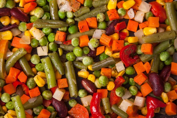 Texture of tasty fresh vegetables — Stock Photo, Image