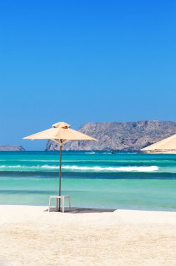 Güzel tropikal plaj