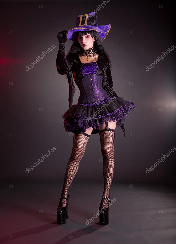 purple halloween dress