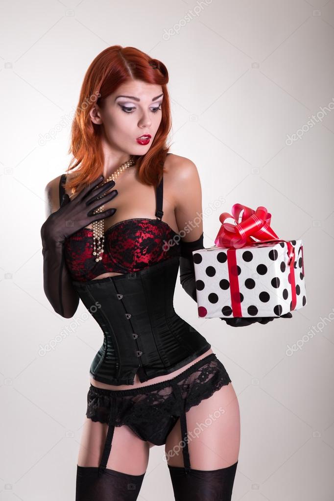 Busty Redhead Girl Busty Redhead Girl