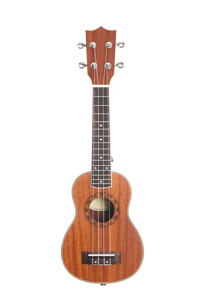 Ukulele gitar stüdyo çekim — Stok fotoğraf