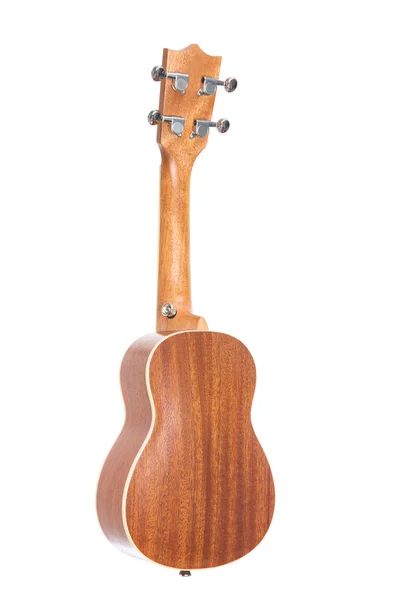 Visão traseira da guitarra ukulele — Fotografia de Stock