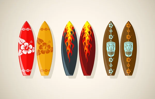 Sörf tahtaları — Stok Vektör