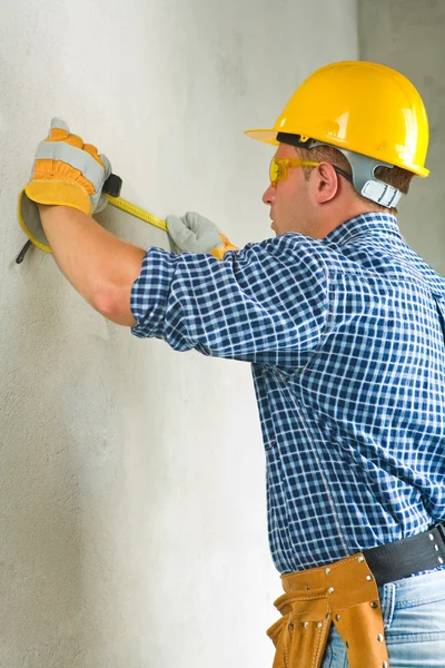 Man mäter — Stockfoto