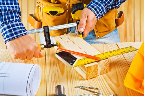 Op de vaststelling proces bekijken — Stockfoto