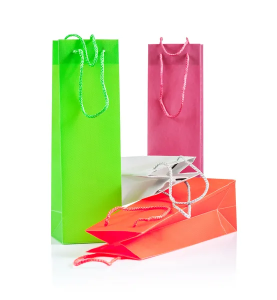 Four paper bags — Stock Photo, Image