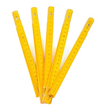 ahşap metre izole