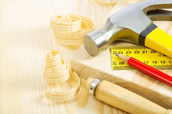 Carpentry tools — Stock Photo, Image