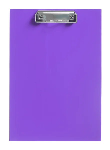 Фіолетовий буфер обміну — стокове фото