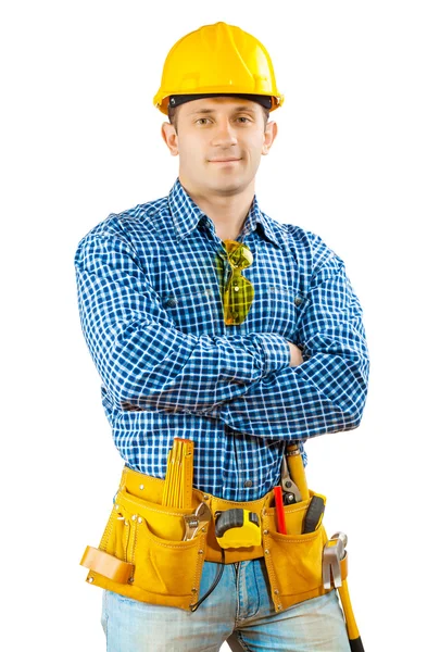 A worker isolated — Stock Photo, Image
