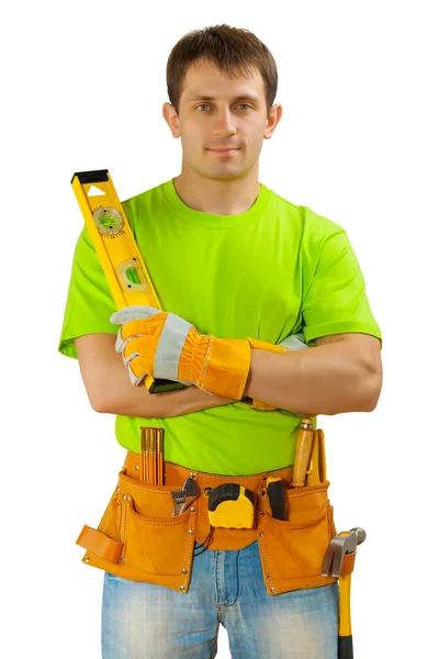 Worker with tools — Stock Photo, Image