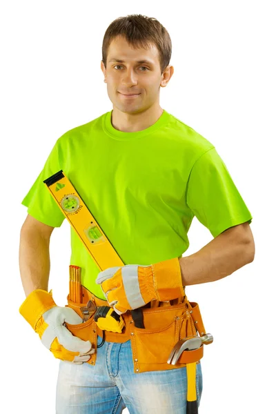 Worker with tools — Stock Photo, Image