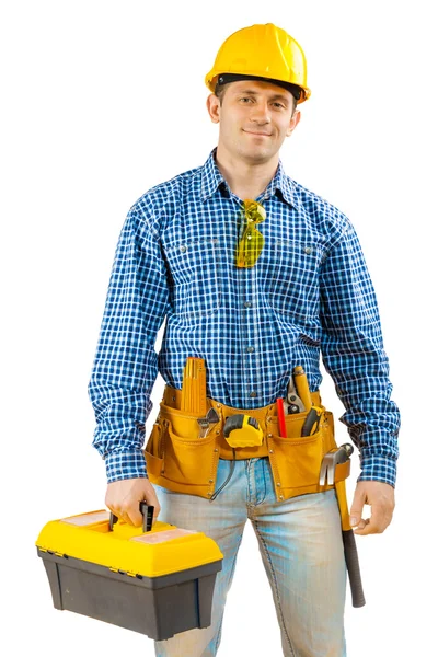 Worker with tools — Stock Photo, Image