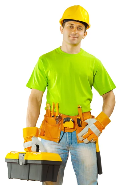 Worker with tools — Stock Photo, Image