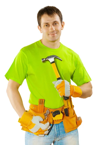 Worker with tools — Stock Photo, Image