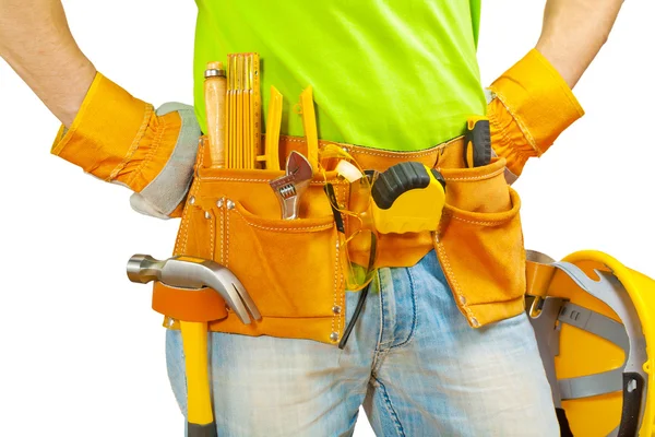 Toolbelt with tools — Stock Photo, Image