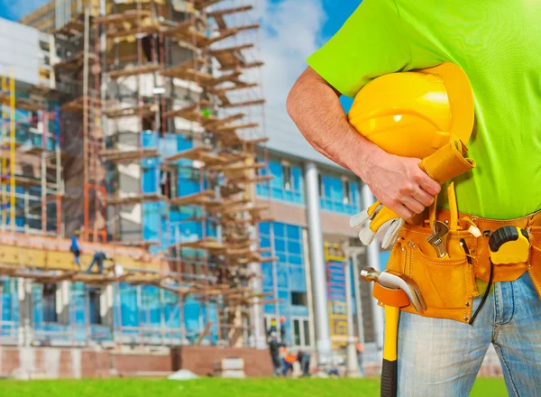 A worker with tools — Stock Photo, Image