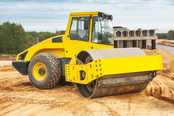 Road roller — Stock Photo, Image