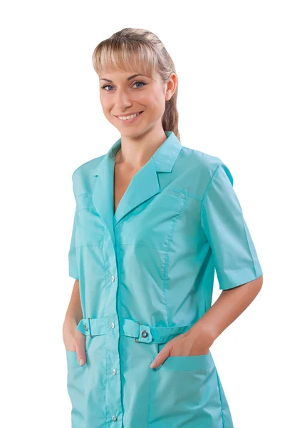 Beautiful female doctor — Stock Photo, Image