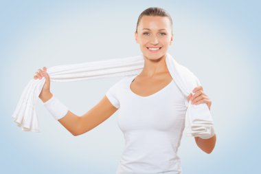 mooie sport vrouw