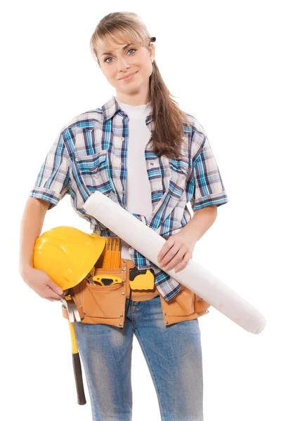 Female worker — Stock Photo, Image