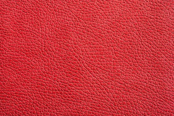 Texture haute rezolution de cuir peint en rouge — Photo