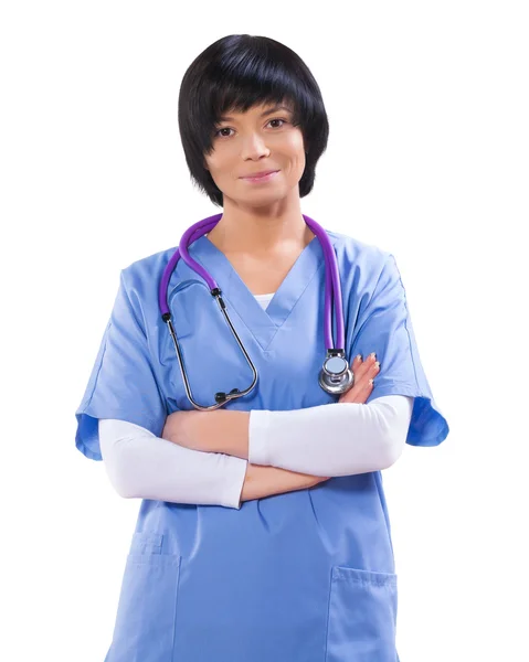 Asiatico medico femminile — Foto Stock