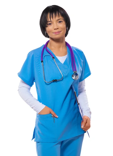Beautiful female doctor — Stock Photo, Image