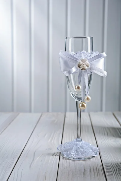 Single wineglass — Stock Photo, Image