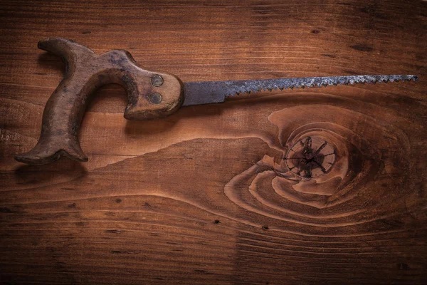 Vintage μικρό handsaw — Φωτογραφία Αρχείου