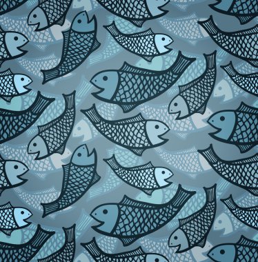 balıklar ile Seamless Modeli