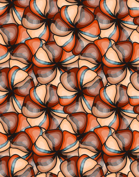 Modèle sans couture avec des œufs de Pâques — Image vectorielle