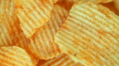 patates cipsi, yakın çekim