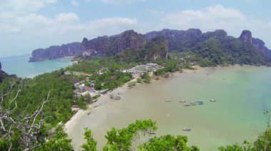 1920 x 1080 video - görüş noktasından railay beach