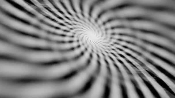 Video 1080p - hypnotizing roterande spiral på elektronisk skärm närbild — Stockvideo