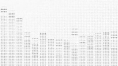 video 1920 x 1080 - gösterge ses genlik Ligi frekans - bir ekolayzır