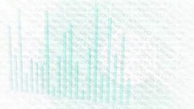 1920 x 1080 video - üstünde belgili tanımlık perde - soyut hareketli arka plan dijital infographics