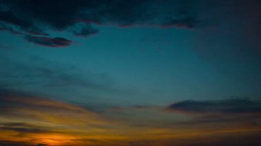 video 1920 x 1080 - timelapse günbatımı, gökyüzü